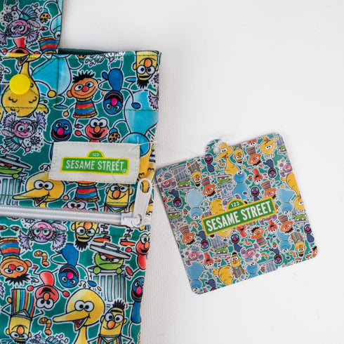 Monarch Store Waterproof Tote : Sesame Street Sketch
